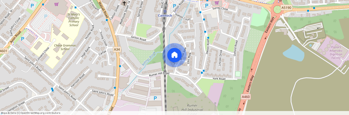 The Ridings, Cannock WS11