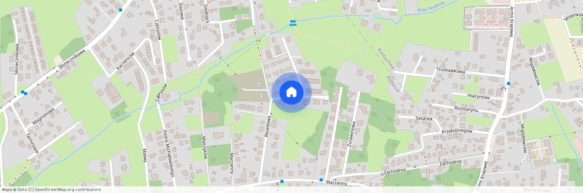 ul. Rezedowa, Podlesie, Katowice, śląskie