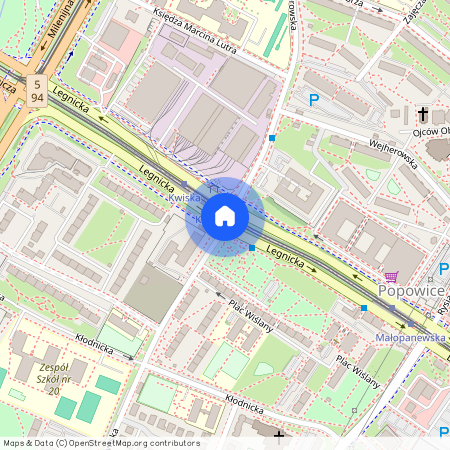 Fabryczna, Popowice, Legnicka, Wrocław