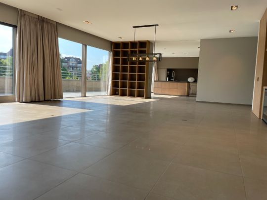 LUXE APPARTEMENT + zeer riant zongericht terras, dubbele garage & (wijn)kelder - Foto 1