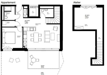 2.5 pièce neuf avec atelier au sous-sol - A26-002 - Photo 5