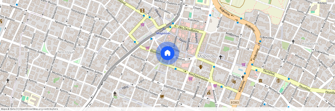 Θησέως, Μαρούσι Ελλάδα, 15124, Άγιοι Ανάργυροι (Μαρούσι)