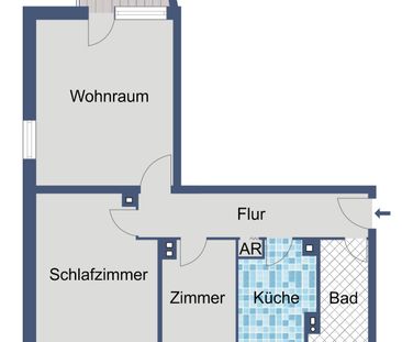 Balkonwohnung in ruhigem und modernisiertem Mehrfamilienhaus - Photo 5