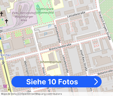 #Perfekt für Studenten oder Pendler#2-RaumWohnung#EBK#Johannesvorstadt - Foto 1