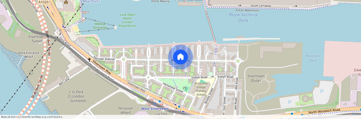 Wesley Avenue, Royal Docks, London, E16