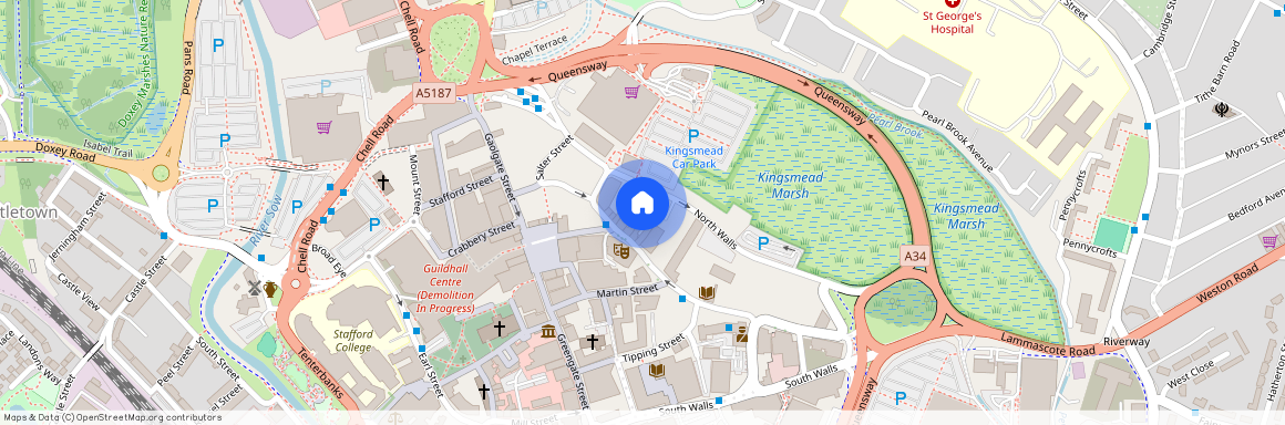 North Walls, Stafford, ST16 3ET