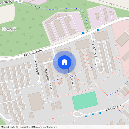 Hovsjö, Södertälje, Stockholm, Rödbloms gränd 44