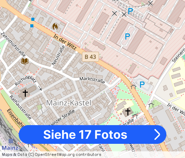 MIETE: Dreizimmerwohnung auf 2 Etagen in Mainz-Kastel (Rheinnähe) - Foto 1
