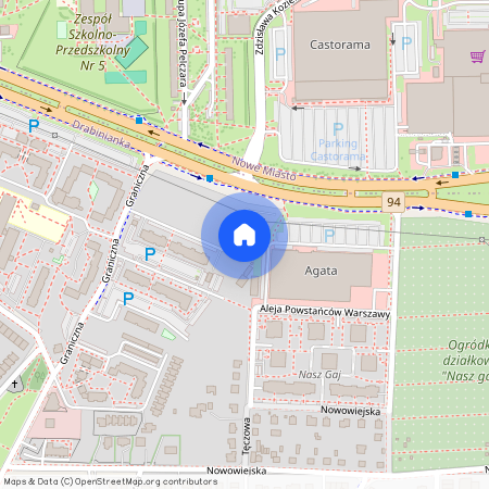 ul. Graniczna, Drabinianka, Rzeszów, podkarpackie