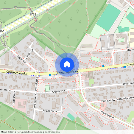 ul. Chwarznieńska, Witomino-Radiostacja, Gdynia, pomorskie