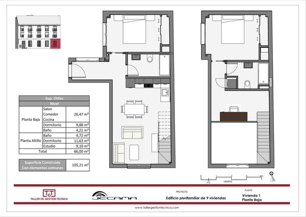 Dúplex con terraza en el corazón de El Carmen