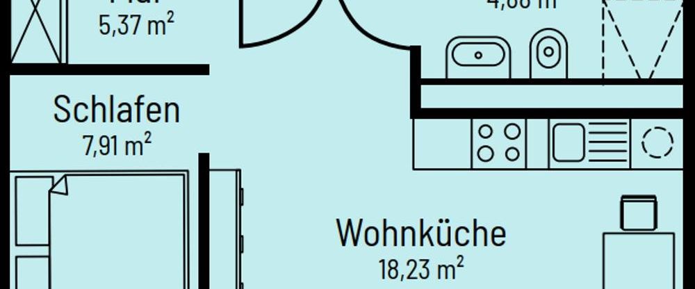 Klein aber fein - 1 Zimmer Apartment im EG in Berlin - Köpenick - Foto 1