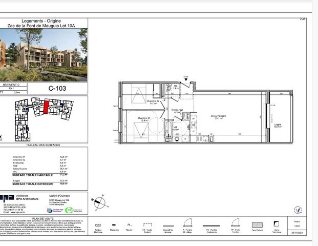 MAUGUIO - T3 - 71.20 M² - Photo 1