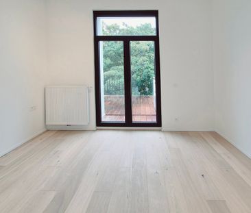 Renovated, terrace 11m2 with green view, low charges, PEB C! - Photo 3