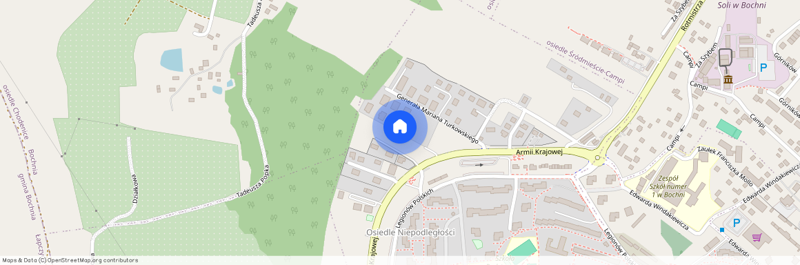 ul. płk. Józefa Serugi, Łapczyca, Bochnia, bocheński, małopolskie