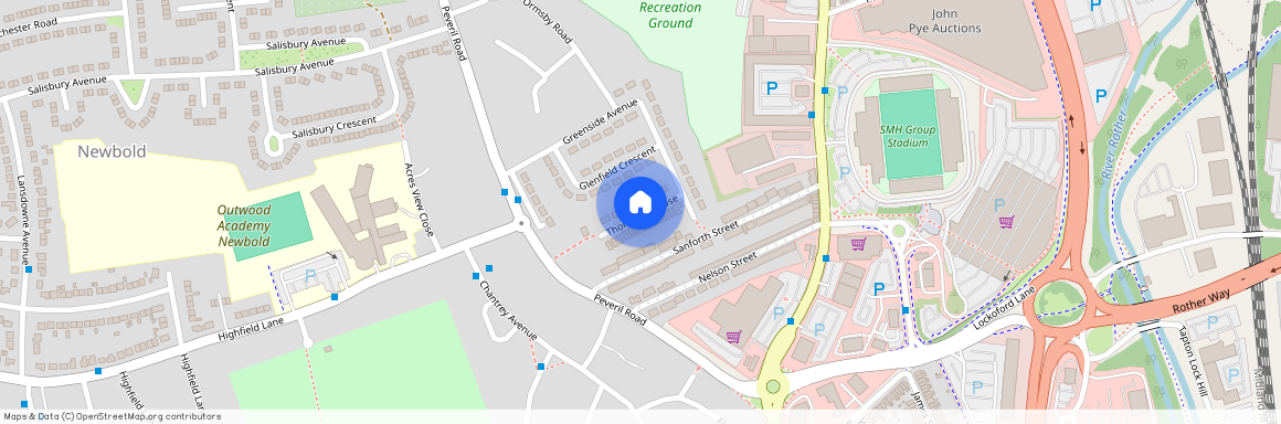 Thorndene Close, Chesterfield, S41, Thorndene Close, Chesterfield, S41