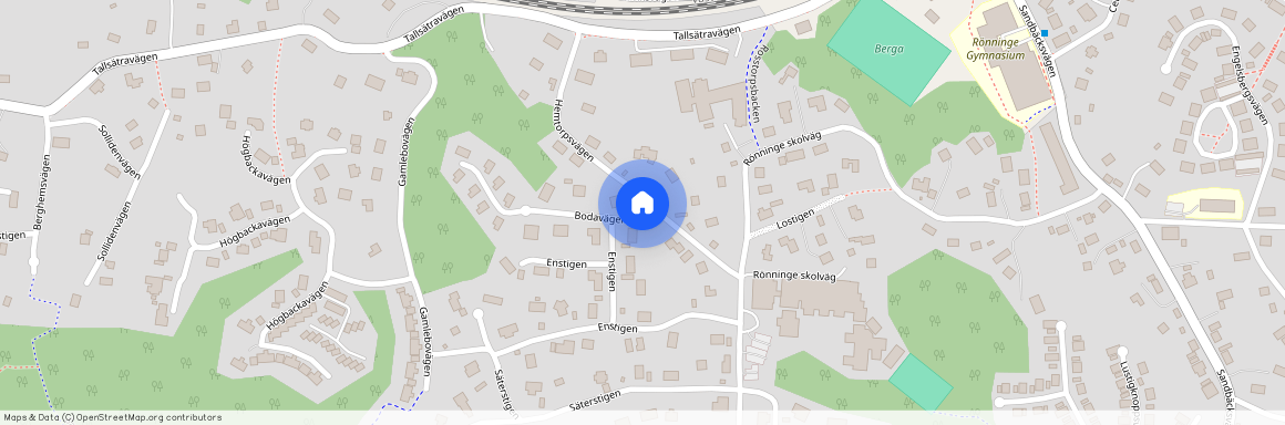 Hemtorpsvägen, Rönninge