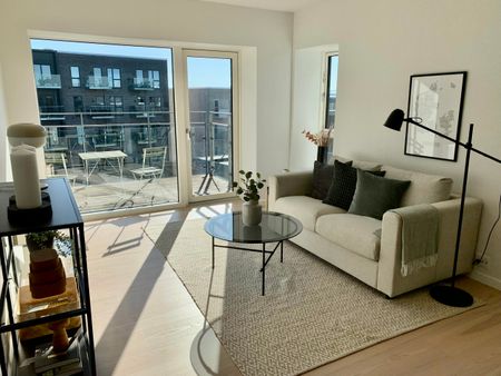 Moderne 2-værelses lejlighed i Aalborgs havneområde - Foto 4