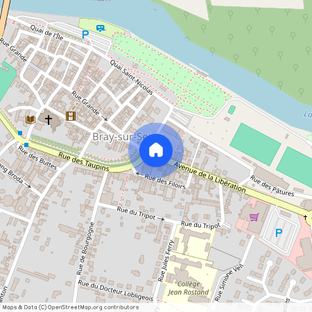 SEINE-ET-MARNE (77), - ILE-DE-FRANCE, BRAY SUR SEINE (77480)