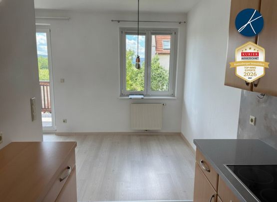 Nähe Krems: Helle 3-Zimmer-Wohnung mit Balkon & Parkplatz - Photo 1