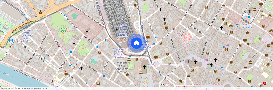 Piazza della Stazione, Florence, Tuscany 50123