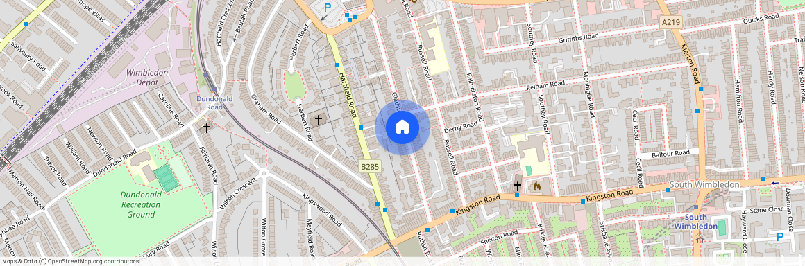 Gladstone Road, Wimbledon, London, SW19