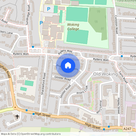 Priestly Gardens, Old Woking, Surrey, GU22