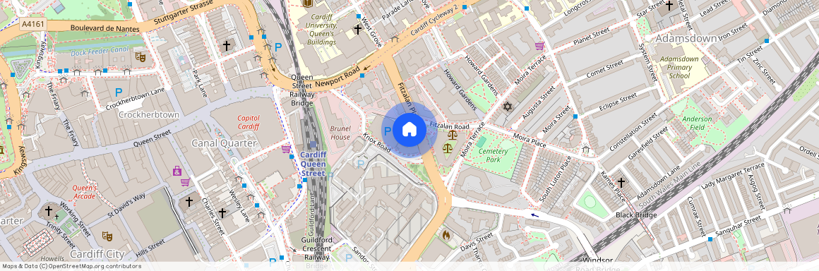 Cosy Apartment at Fitz & Knox, 10 Fitzalan Place CF24