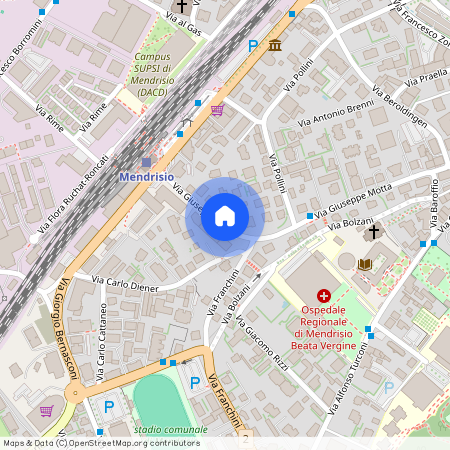 6850, Mendrisio, Via Giuseppe Motta