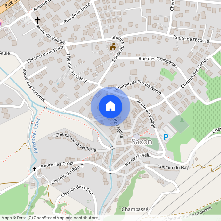 Chemin de l'Eglise 6, 1907 Saxon