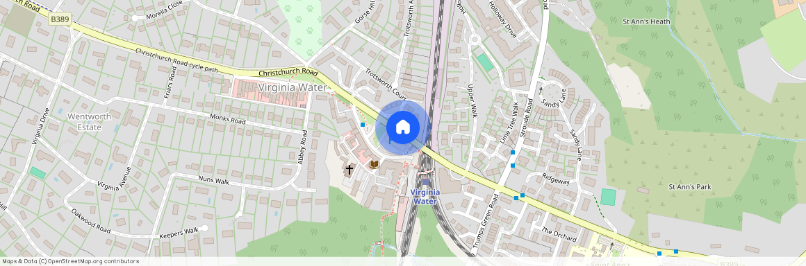 Virginia Water, Virginia Water, GU25