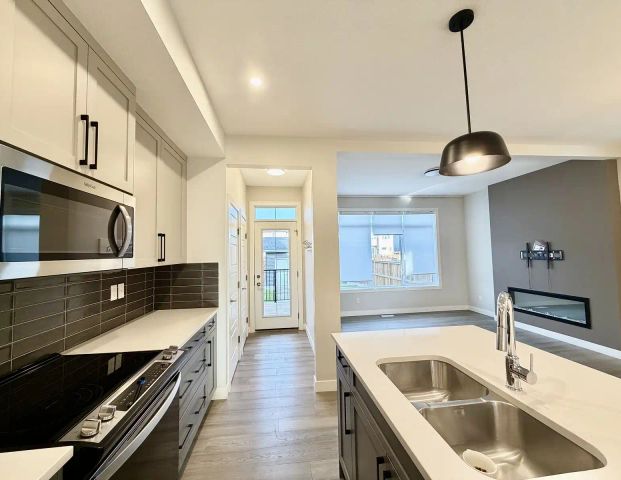 4 Bed 3.5 Bath Graystone Home, Finished Basement, Double Garage + EV, Pets OK — 4 Bedrooms House - Photo 1