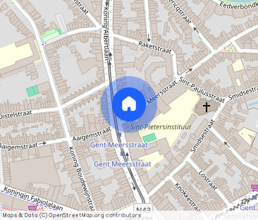 Appartement te huur in Gent voor € 795 met 1 slaapkamer - Photo 1