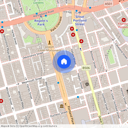 Weymouth Street, Marylebone, London, W1W