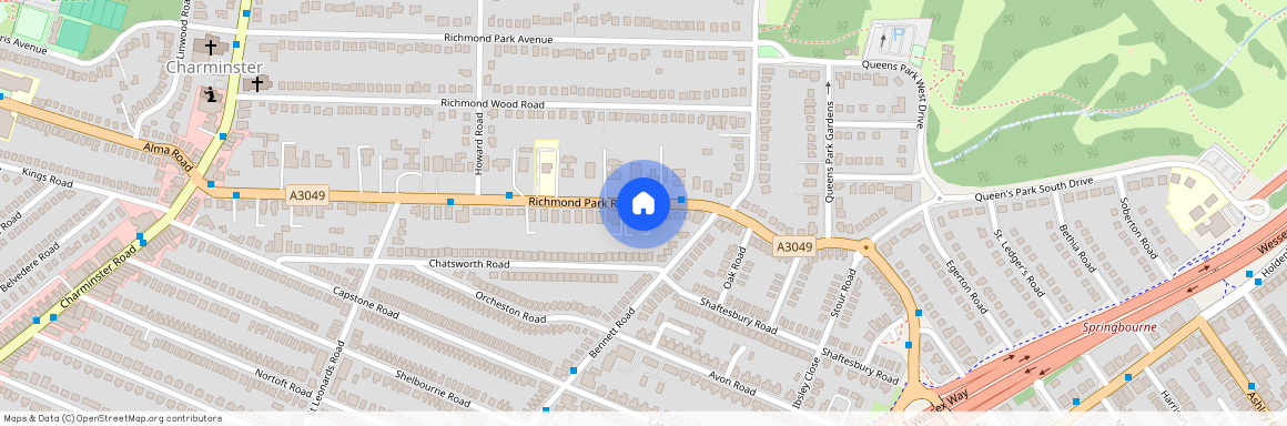 Richmond Park Road, Bournemouth, BH8 8
