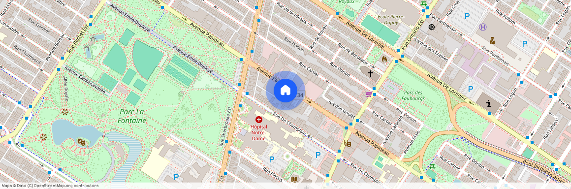2200 Avenue Papineau, Ville-Marie, Ville-Marie, Ile de Montréal, H2K 4J5