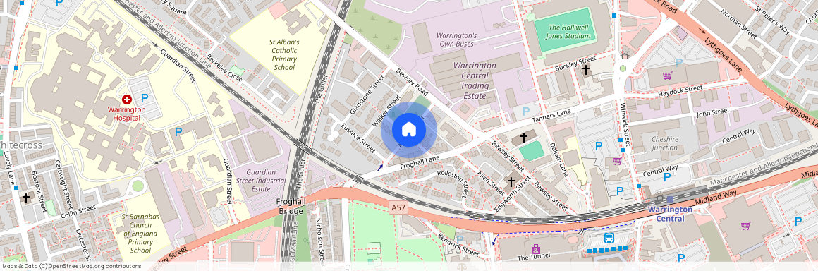 Paul Street, Warrington WA2