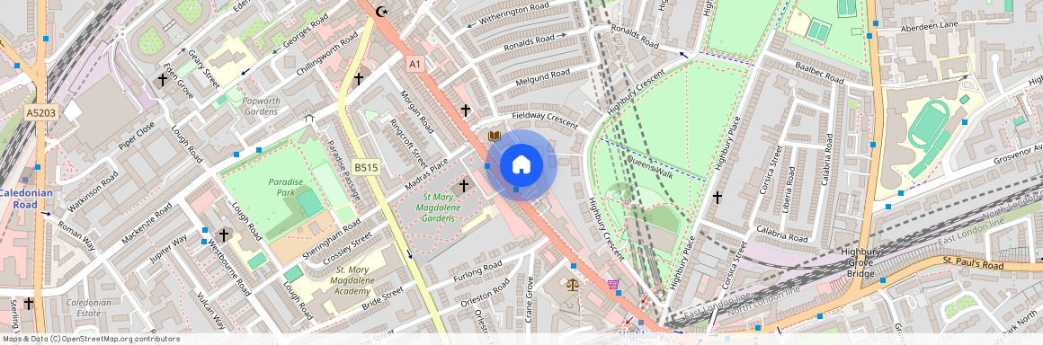 Highbury Gardens, 52 Holloway Road, Islington, London, N7