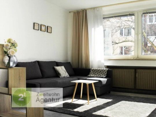 Möblierte 3-Zimmer-Wohnung mit WLAN. Düsseldorf-Pempelfort, Bagelstr. - Photo 1