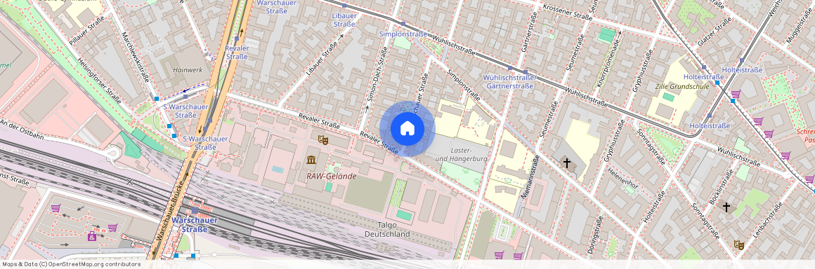Dirschauer Str., 10245 Berlin-Bezirk Friedrichshain-Kreuzberg, Deutschland