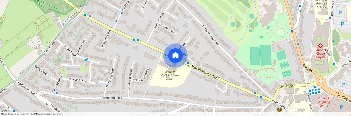 The Lodge, New Penkridge Road, Cannock, WS11 1HN