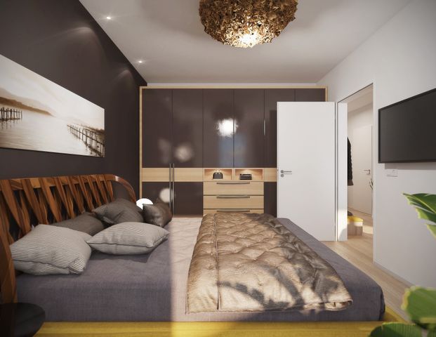 Hausverkäufer aufgepasst-schicke 2-Raumwohnung mit Fahrtsuhl und Tiefgarage! - Photo 1