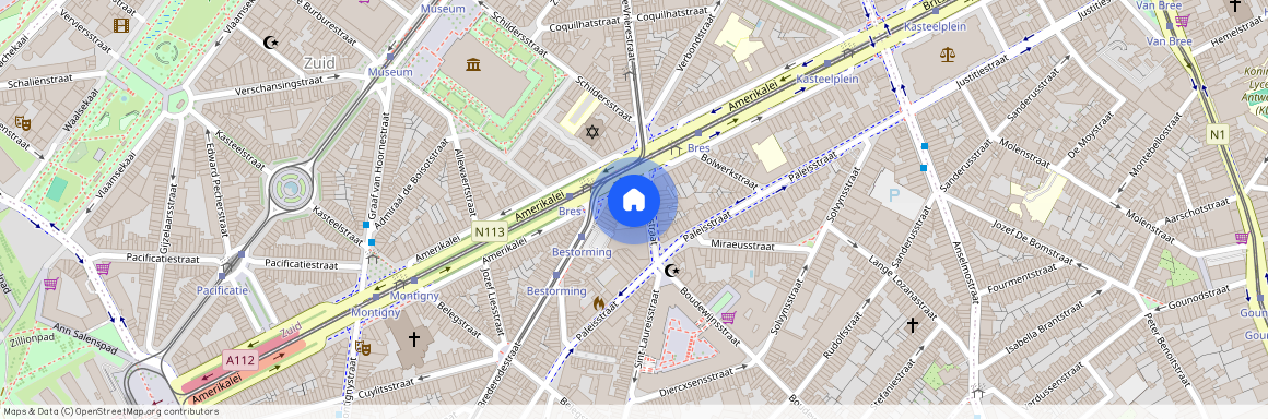 Bresstraat 10 - V1 - 2018 Antwerpen