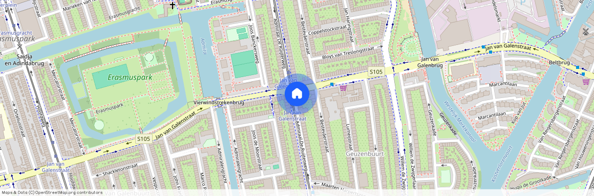 Admiraal De Ruijterweg 160-2, Trompbuurt, 1056GW, Amsterdam