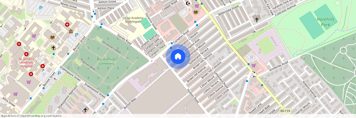 Compton Row, Harehills, Leeds, LS9