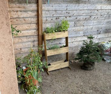 TOP-ZUSTAND! Kleines Raumwunder mit Eigengarten und Parkplatz Nähe ... - Foto 1