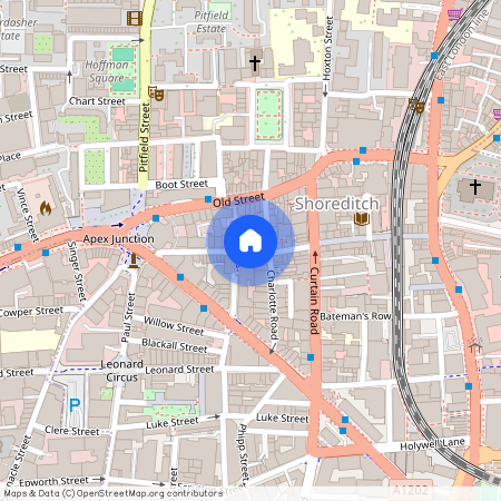 Chapel Place, Shoreditch, London, EC2A