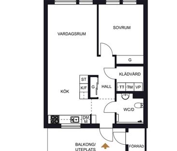 Kompassgatan 22 E - Photo 6