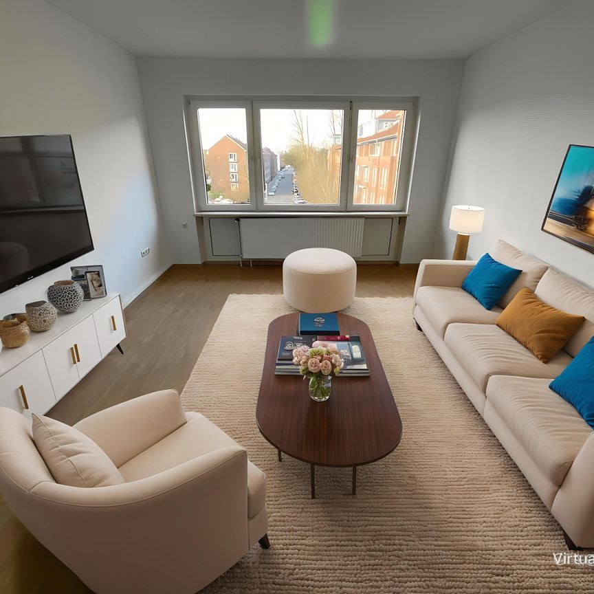 Renovierte, geräumige 3-ZKB-Wohnung in unmittelbarer Citynähe zu vermieten! - Photo 1