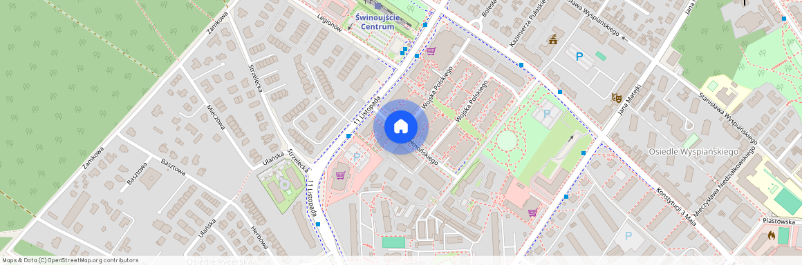 ul. Józefa Chełmońskiego, Świnoujście, zachodniopomorskie